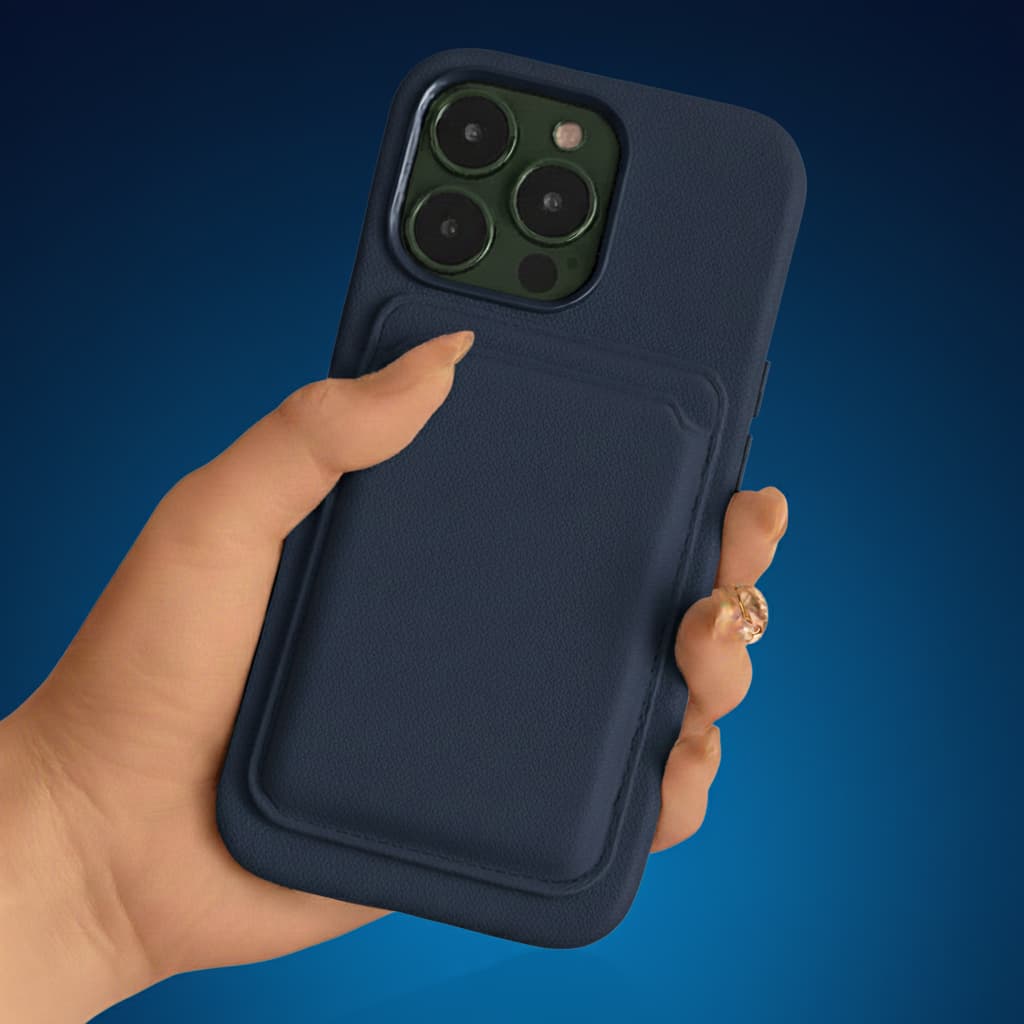 Alcantara® Leder Premium Handyhülle für iPhone 14–17 bayondo