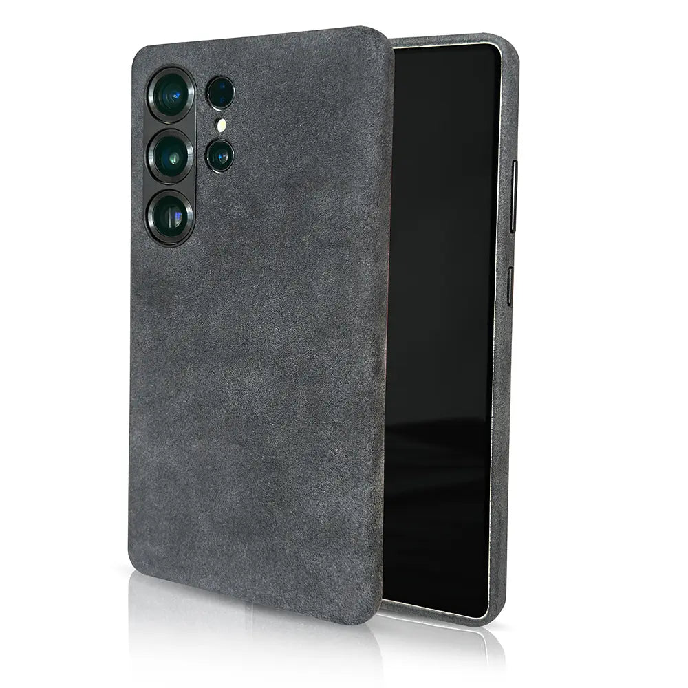Alcantara®-Leder Premium Handyhülle für Samsung Galaxy S24/25 Ultra bayondo