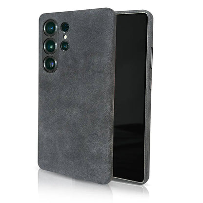 Alcantara®-Leder Premium Handyhülle für Samsung Galaxy S24/25 Ultra bayondo