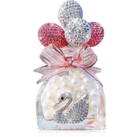 Glamouröses Strass-Autodekor „Schwan“