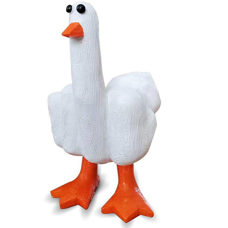 Vogelfigur "Duck You Habeck" (17cm)