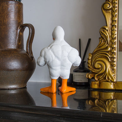 Lustige Bodybuilder Ente (15cm)