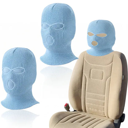 2er SET - Lustige Gangster Maske Kopfstützenüberzug