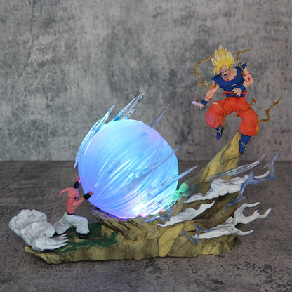Son Goku vs. Majin Boo Actionfigur (21cm)