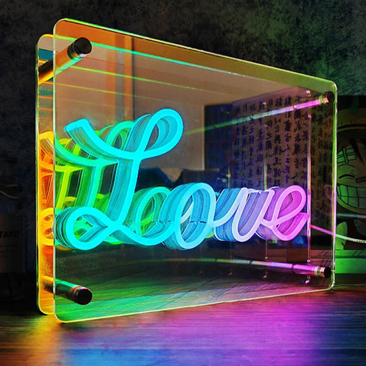 3D-Tunnel LED Schild (USB)