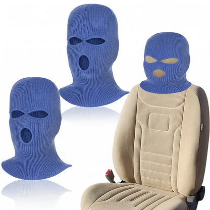 2er SET - Lustige Gangster Maske Kopfstützenüberzug
