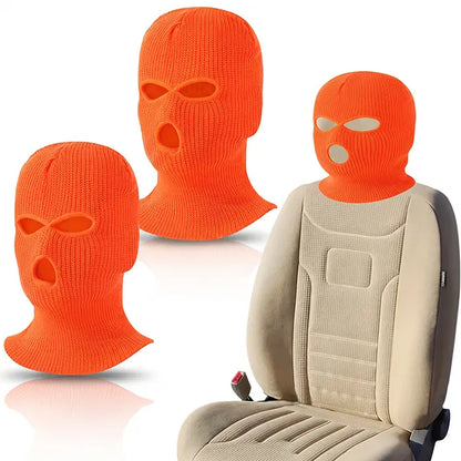 2er SET - Lustige Gangster Maske Kopfstützenüberzug