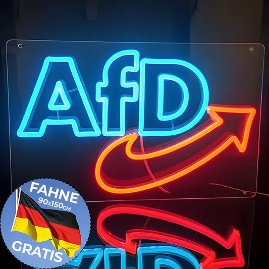 AfD Illuminated Sign and Other Supporter Products