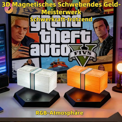 Drehende Geldstapel-Lampe mit Touch-Schalter – ein perfektes Geschenk für GTA-Fans.