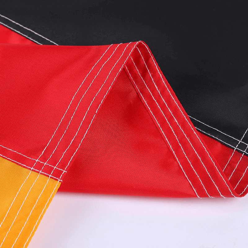 Deutschland Flagge mit Ösen
