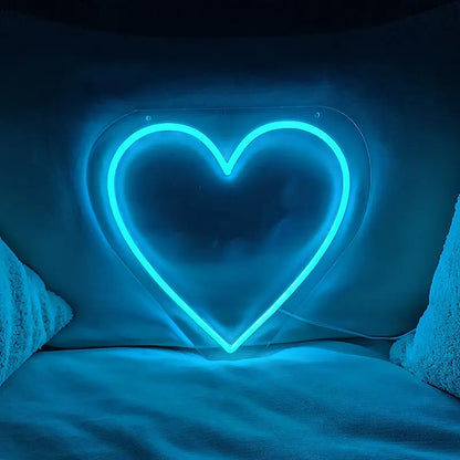 "AfD" LED-Neonschild 40x28cm (USB)
