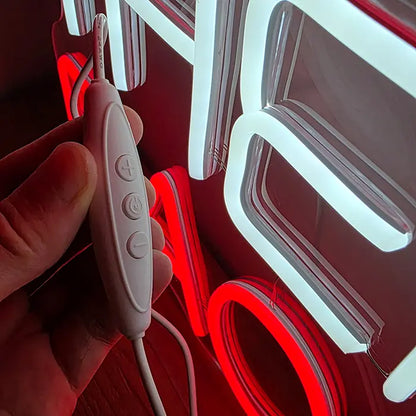 "SEND THEM BACK" LED-Neonschild 40cm (USB)