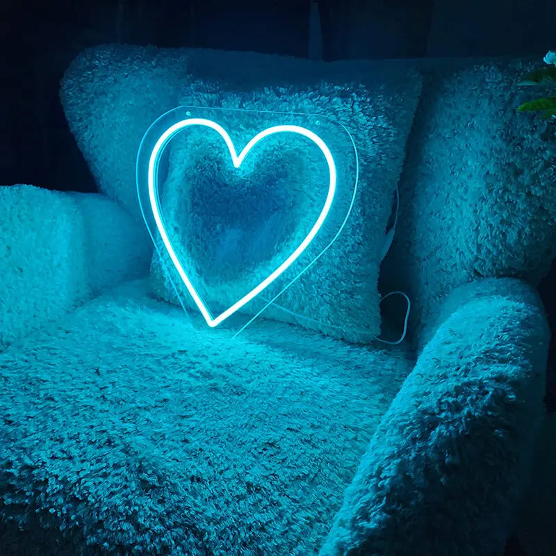 "AfD" LED-Neonschild 40x28cm (USB)