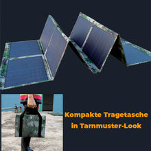 Laden Sie das Bild in den Galerie-Viewer, FALTBARES OUTDOOR-SOLARPANEL ⚡️150W
