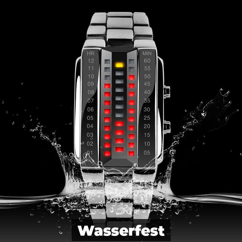 FUTURE GT - Wasserfeste 3D Uhr ohne Zifferblatt