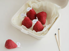Laden Sie das Bild in den Galerie-Viewer, 🍓 VISSY Duftkerzen &quot;frische Erdbeeren&quot;- BIG PACK 16/24 Stück aus Soja Wachs
