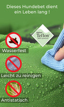 Laden Sie das Bild in den Galerie-Viewer, M-PETS Hundebett mit echter Baumwollfüllung
