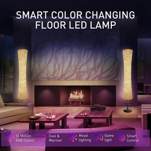 LED-Regenbogen-Wohnzimmerlampe mit Fernbedienung & APP