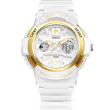 White / gold