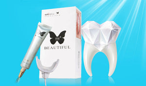 Beautiful Smile® Zahnaufhellungsset mit Smartphone-Anschluss (iPhone, Android, USB)