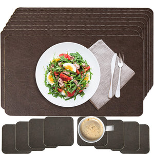 Tisch-Sets in Lederoptik (30x45cm)