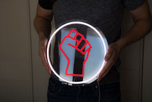 Laden Sie das Bild in den Galerie-Viewer, WIR DAS VOLK • FAUST • WIDERSTAND - USB LED Schilder
