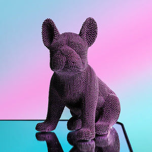 Dekorative Französische Bulldogge Figuren