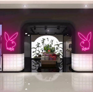 LED Neon Schild "BUNNY" in ROT ▫️ PINK ▫️ LILA