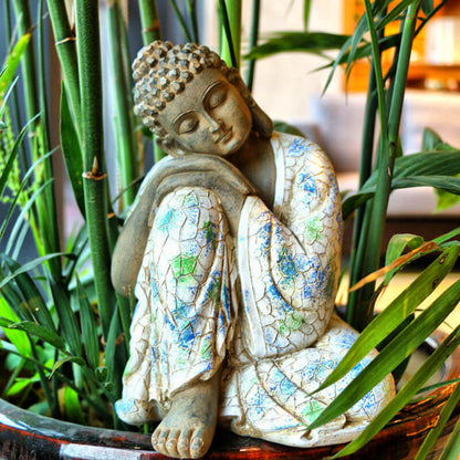 Wunderschöne Buddha Statue im Thailand Stil für Haus & Garten