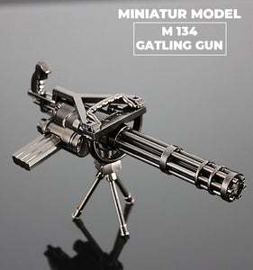 M134 Gatling Miniaturmodell aus Metall