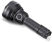 Laden Sie das Bild in den Galerie-Viewer, ALONEFIRE - Extrem Helle 50000 Lumen Scheinwerfer-Taschenlampe 40x-Facher Licht Zoom bis zu 1000 m Reichweite
