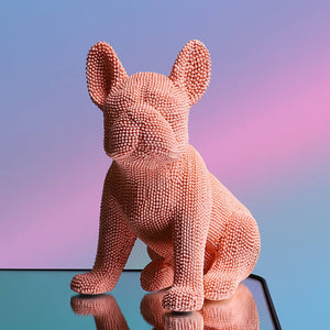 Dekorative Französische Bulldogge Figuren