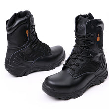Laden Sie das Bild in den Galerie-Viewer, Original Militär/S.W.A.T Boots mit hochwertigem Reisverschluss
