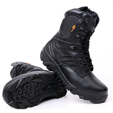 Laden Sie das Bild in den Galerie-Viewer, Original Militär/S.W.A.T Boots mit hochwertigem Reisverschluss
