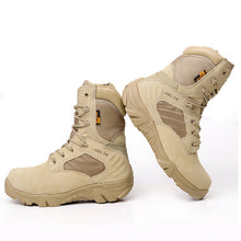 Laden Sie das Bild in den Galerie-Viewer, Original Militär/S.W.A.T Boots mit hochwertigem Reisverschluss
