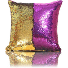 Load image into Gallery viewer, Decorative design pillow-sequin covers 40 cm x 40 cm
